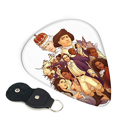 Hamilto-n Guitar Picks 6-pack Guitar Plectrums for Electric Guitar  Acoustic Guitar Mandolin And Bass 0.71mm