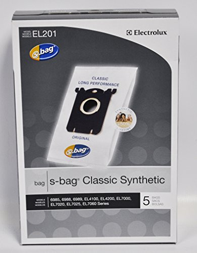 Electrolux S Bag Classic Sythetic Vacuum Bags 5 Pack EL201