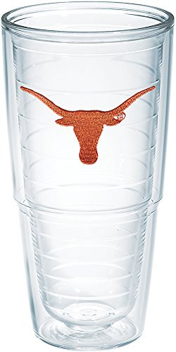 Tervis Texas University Longhorn Emblem Individual Tumbler, 24 oz, Clear