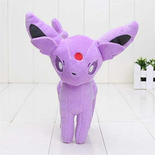 N  A 16-20cm Anime Plush Eevee Sylveon Espeon Flareon Umbreon Glaceon Jolteon Vaporeon Leafeon Stuffed Toy Doll Soft Plush Toys SurongL -Color   Purple 23cm-