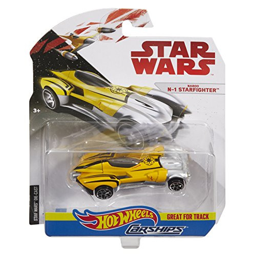 Hot Wheels Star Wars Naboo N-1 Starfighter vehicle Hot Wheels Star Wars Naboo N-1 Starfighter vehicle