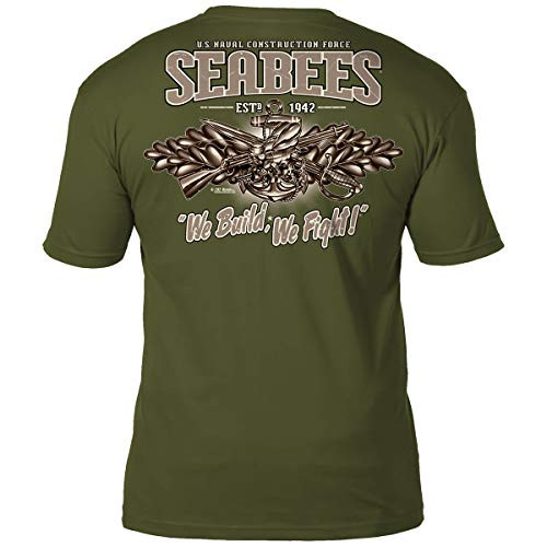 7.62 Design US Navy Seabees _Vintage_ Men_s Battlespace T-Shirt XL