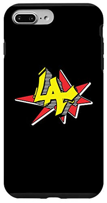 iPhone 7 Plus 8 Plus LA Retro 80_s Los Angeles Classic Case iPhone 7 Plus 8 Plus LA Retro 80_s Los Angeles Classic Case