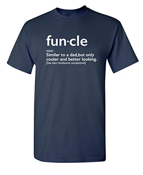 Funcle Gift for Uncle Graphic Novelty Sarcastic Funny T Shirt XL Navy Funcle Gift for Uncle Graphic Novelty Sarcastic Funny T Shirt XL Navy