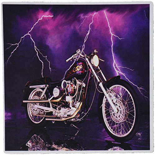3dRose LLC Picturing Harley-Davidson Motorcycle Pattern Mouse Pad (mp_8332_1)