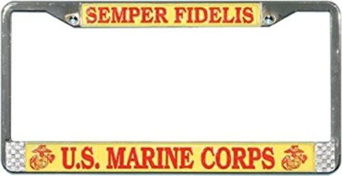 Mitchell Proffitt U.S. Marine Corps License Plate Frame Free Screw Caps with This Frame