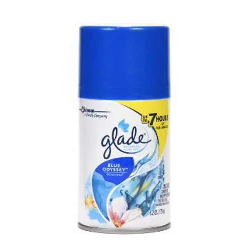 Glade Automatic Spray Air Freshener Refill Blue Odyssey 6.2 Ounce-Pack of 3- Glade Automatic Spray Air Freshener Refill Blue Odyssey 6.2 Ounce-Pack of 3-