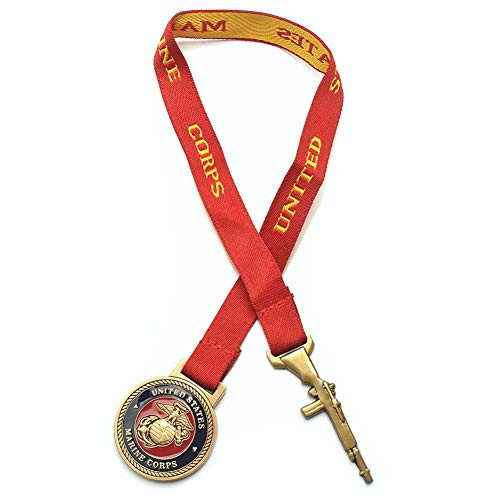U.S. Marine Corps Bookmark with 10 Inch Ribbon