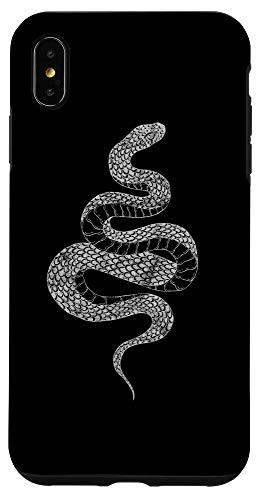 iPhone XS Max Occult Gothic Snake Grunge Tattoo Satan Devil Black Punk 666 Case