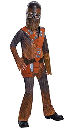 Disney Boys_ Chewbacca Star Wars Solo Costume -Medium  Brown-