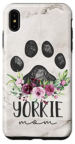 iPhone XS Max Yorkshire Terrier Dog Gifts Yorkie Mom Case