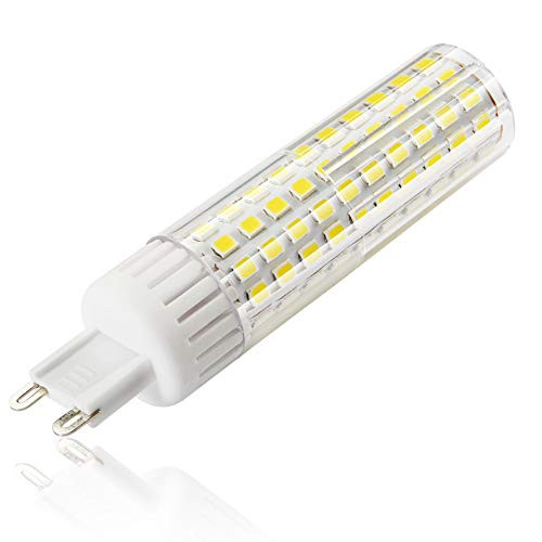 G9 LED Bulbs, 100W 120W Halogen Bulbs Replacement, 8.5W G9 Ceramic Base, 1100LM, G9 Microwave Bulb, JD T3 T4, Indoor Decorative Lighting, Daylight White 6000K (8.5W Daylight 6000K)