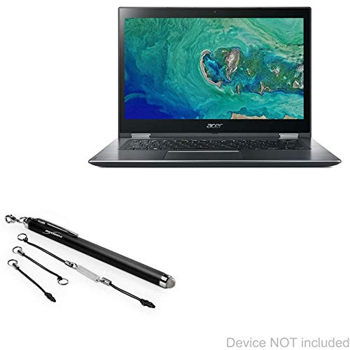 Acer Spin 3 -SP314-52- Stylus Pen BoxWave -EverTouch Capacitive Stylus- Fiber Tip Capacitive Stylus Pen for Acer Spin 3 -SP314-52- - Jet Black Acer Spin 3 -SP314-52- Stylus Pen BoxWave -EverTouch Capacitive Stylus- Fiber Tip Capacitive Stylus Pen for Acer Spin 3 -SP314-52- - Jet Black