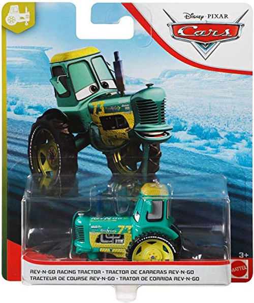 Disney Pixar Cars Rev-N-Go Racing Tractor -Green- 1 55 Scale Disney Pixar Cars Rev-N-Go Racing Tractor -Green- 1 55 Scale