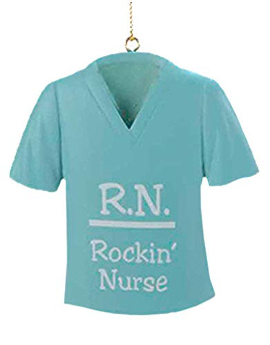 Kurt Adler Christmas Medical Scrub Ornament  R.N. Rockin Nurse