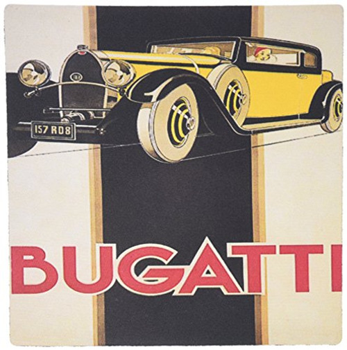 3dRose LLC 8 X 8 X 0.25 Inches Mouse Pad Image of Italian Art Deco Bugatti Car (Mp_173932_1) 3dRose LLC 8 X 8 X 0.25 Inches Mouse Pad Image of Italian Art Deco Bugatti Car (Mp_173932_1)
