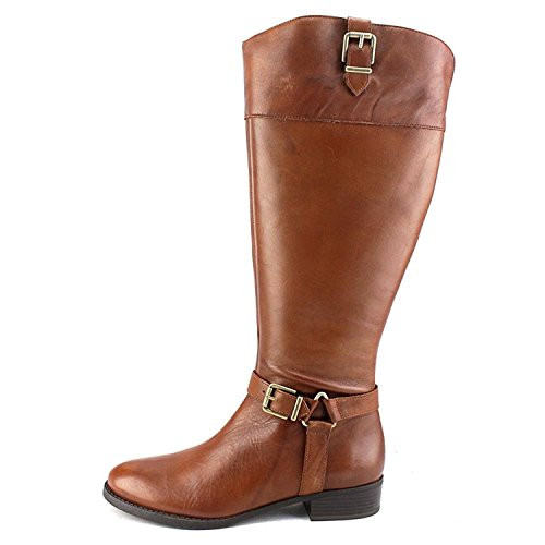 INC International Concepts Womens Fedee Tall Boots Cognac 5M