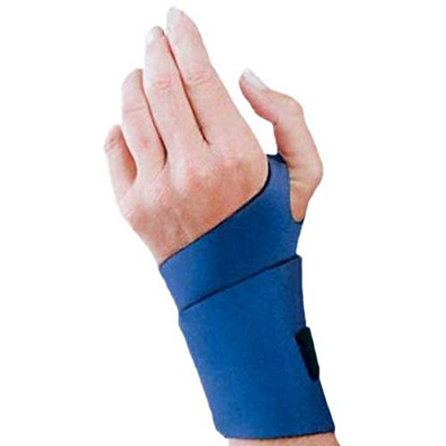 FLA Orthopedics Safe-T-Sport Neoprene Wrist Wrap Universal Navy FLA Orthopedics Safe-T-Sport Neoprene Wrist Wrap Universal Navy