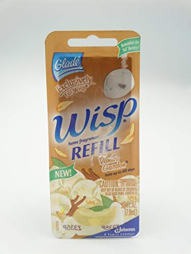 Glade Wisp Flameless Candle Refill  Vanilla Garden