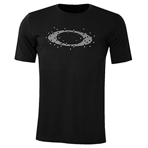 Oakley Men_s Ellipse Dots Tee  Blackout  XS