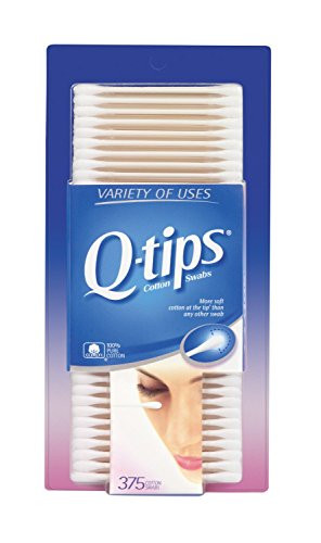 Q-tips Cotton Swabs  4 Packs of 375 Swabs