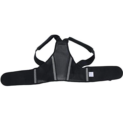 Posture Upper Back Belt Lumbar Corrector Support Posture Corrector Adjustable for Working Times for Humpback for Body Shaping for Back Pain Relief-XL-
