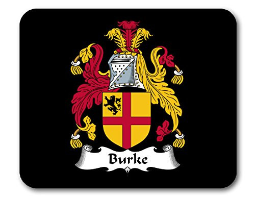 Burke Coat of Arms Burke Family Crest Mousepad by Carpe Diem Designs  Made in The U.S.A