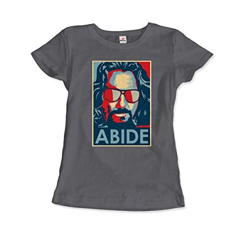 Abide  The Dude Big Lebowski T Shirt -Short  and  Long Sleeve-
