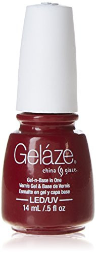 China Glaze Gelaze 100 Percent  Gel-n-Base Polish  Seduce Me  0.5 Ounce