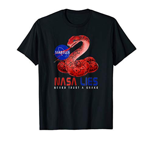 Fake NASA Shirt - NASA lies Shirt - Flat Earth T shirt