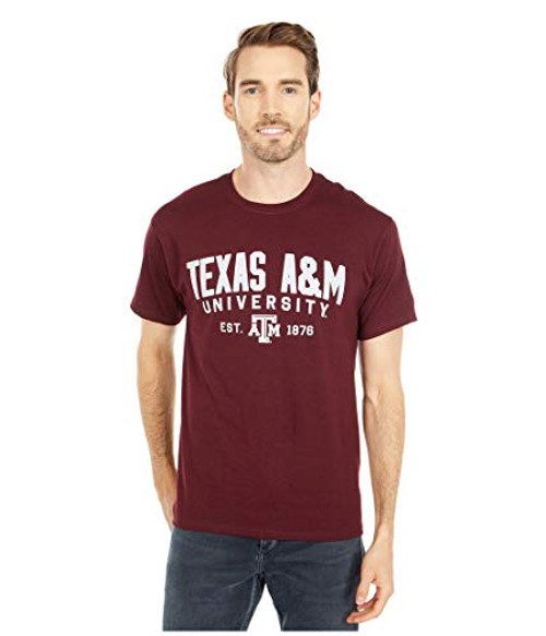 Champion College Texas A and M Aggies Jersey Tee Maroon 4 XL Champion College Texas A and M Aggies Jersey Tee Maroon 4 XL