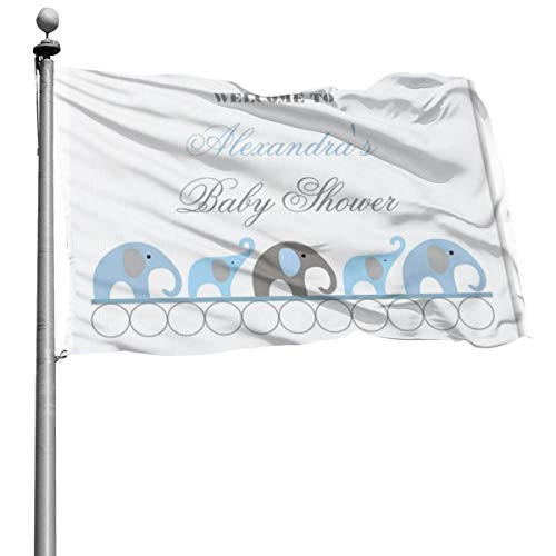constitution n Rock Star Rock A Bye Baby Shower Flags 3x5 ft with Brass Grommets