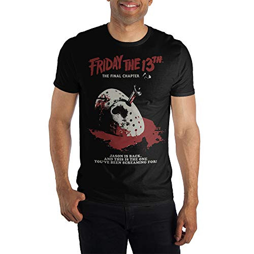 Bioworld Friday The 13th Final Chapter T-Shirt Black X-Large Bioworld Friday The 13th Final Chapter T-Shirt Black X-Large