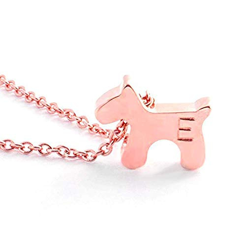 Puppy charm Necklace Hand stamped Personalized dainty Delicate Initial Charms Animal Dog Necklace Tiny 16K Gold Silver Rose Gold -Plated Best Graduation Day gift Puppy charm Necklace Hand stamped Personalized dainty Delicate Initial Charms Animal Dog Necklace Tiny 16K Gold Silver Rose Gold -Plated Best Graduation Day gift