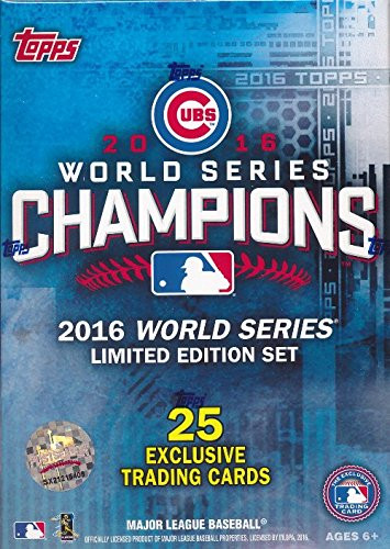 Chicago Cubs 2016 Topps Baseball World Series Champions Box Set