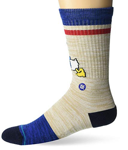 Stance Men_s Crew Sock Vintage Disney 2020  Natural  Medium