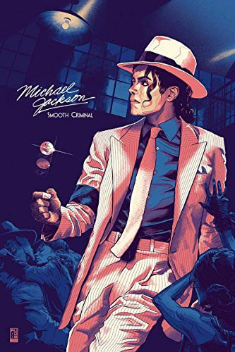 Michael Jackson poster Smooth criminal pop gifts