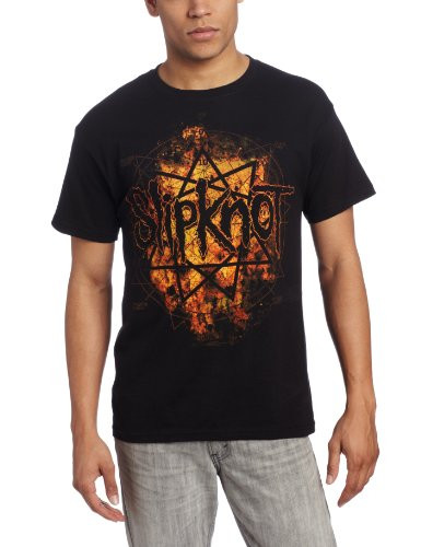 Slipknot Radio Fire Shirt Men_s T-Shirt  Black  Medium
