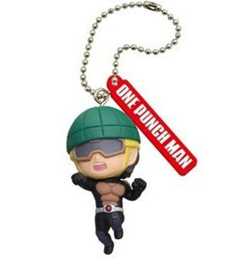 One Punch Man Figure Mascot Keychain Gashapon Pt 2 - Mumen Rider