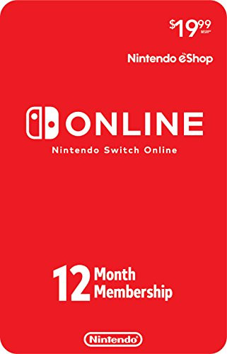 Nintendo Switch Online 12-Month Individual Membership -Digital Code-