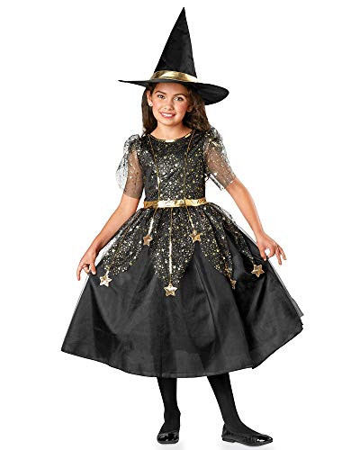 Seasons Girls Twilight Witch Costume -S-4-6-- Black