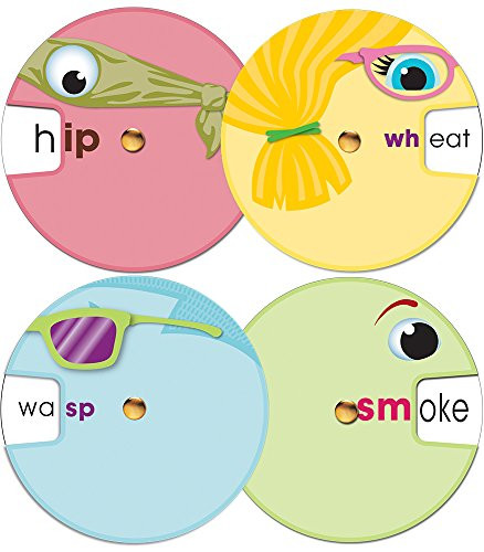 Carson-Dellosa Curriculum Cut-Outs, Word wheels Set