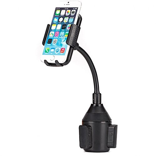 Premium Car Cup Holder Adjustable Phone Mount Dock for AT and T Samsung Galaxy S5 Active - AT and T Samsung Galaxy S5 Mini - AT and T Samsung Galaxy S6 -SM-G920A- - AT and T Samsung Galaxy S6 Active