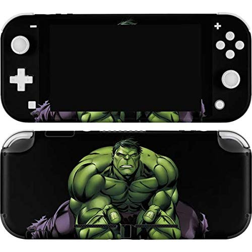 Skinit Decal Gaming Skin Compatible with Nintendo Switch Lite - Officially Licensed Marvel Disney Hulk is Angry Design