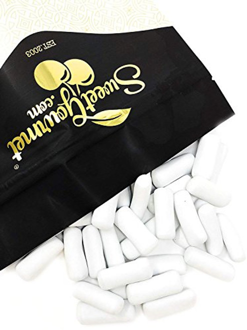 Chalk Licorice Mint Candy - Licorice Ice - Peppermint Coat Black Licorice Candy Bulk - 2 Pounds Chalk Licorice Mint Candy - Licorice Ice - Peppermint Coat Black Licorice Candy Bulk - 2 Pounds