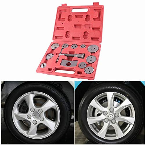 Three T 12pcs  21pcs Disc Brake Caliper Wind Back Tool Compassion Piston Caliper Kit for Car Truck -12PCS-