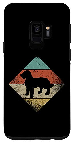 Galaxy S9 Goldendoodle Vintage Retro 1970_s Dog Breed Case