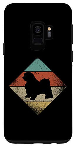 Galaxy S9 Maltese Vintage Retro 1970_s Dog Breed Case