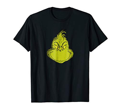 Dr. Seuss Classic Grinch Face T-shirt Dr. Seuss Classic Grinch Face T-shirt