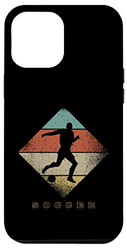 iPhone 12 Pro Max Retro Soccer Player 1960_s 1970_s Style Soccer Case